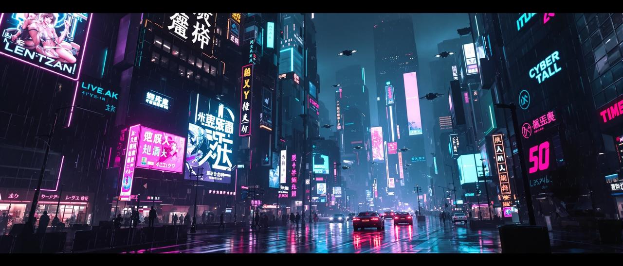 电影韩国-赛博都市轮播图